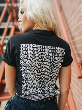 Trying Tee - Black