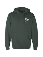 Stay Embroidered Hoodie | Alpine Green Hoodie | STAY WEAR
