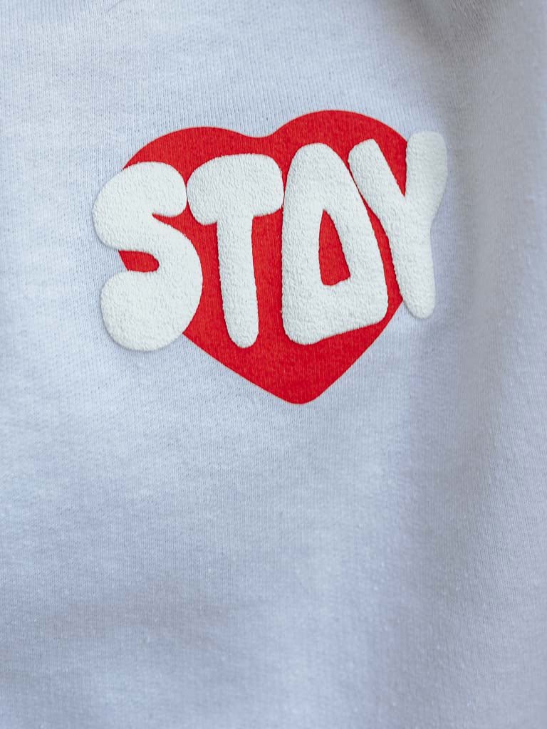 Self Love Sweatshirt - White - STAY WEAR