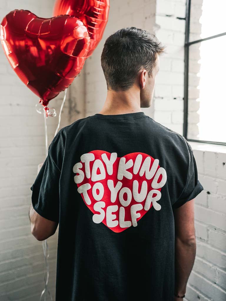 Self Love Tee - Black - STAY WEAR