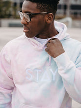 Stay Hoodie Embroidered - Cotton Candy - STAY WEAR